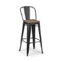 Solid Wood Bar Table and Stools Set - Seats 2 - Grafton