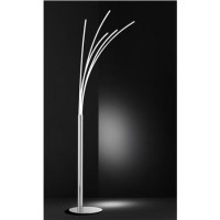 Floor Lamp in Chrome with 5 LED Lights - Linee  Floor Lamp in Chrome with 5 LED Lights - Linee