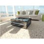 High Gloss Black Coffee Table with LED Lighting - Tiffany Range