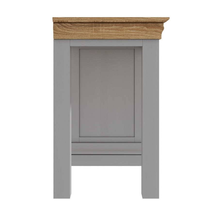 GRADE A1 - Loire Grey and Oak Dressing Table