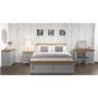 GRADE A1 - Loire Grey and Oak Dressing Table