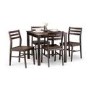 Julian Bowen Wood Dining Set with 4 Chairs