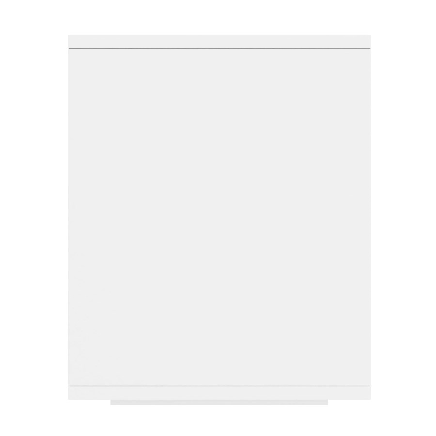 Selena White High Gloss Bedside Table with LED Light