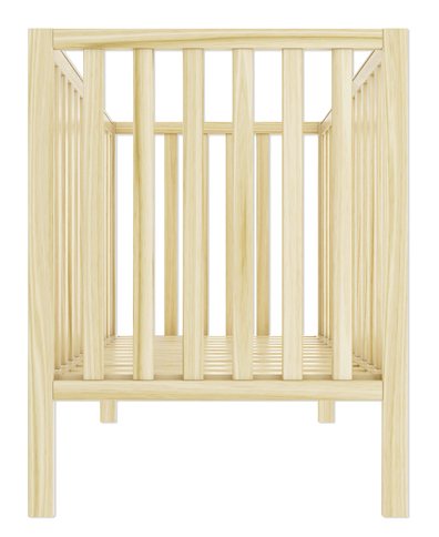 Orla & Isaac pine cot side view