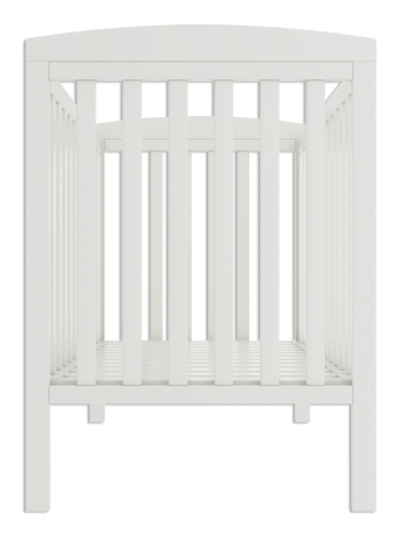 Oscar & Ivy ivory cot side view