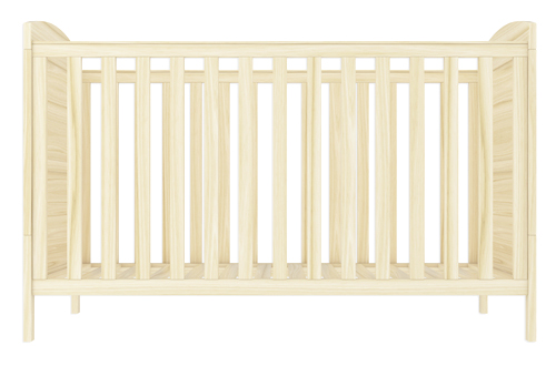 Chase & Eden pine cot front view