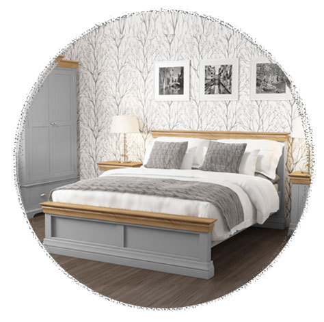 Loire king size bed