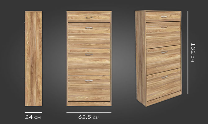 Torino shoe cabinet dimensions