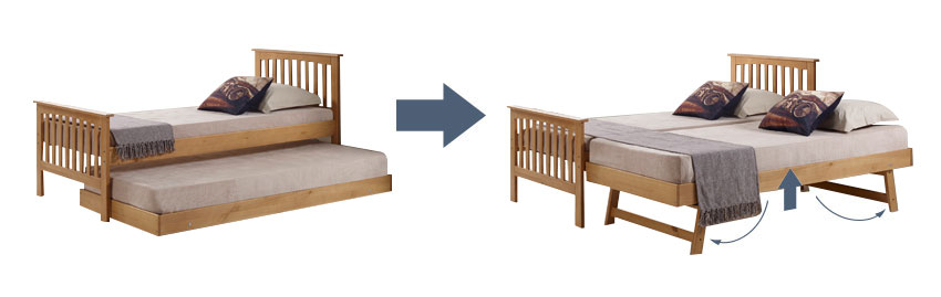 oxford captain bed